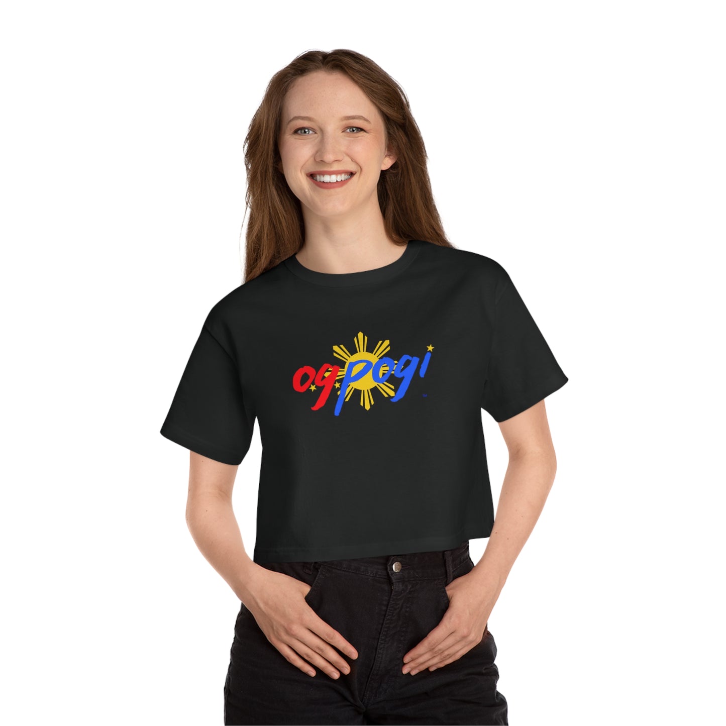 OG Pogi - Champion Women's Heritage Cropped T-Shirt