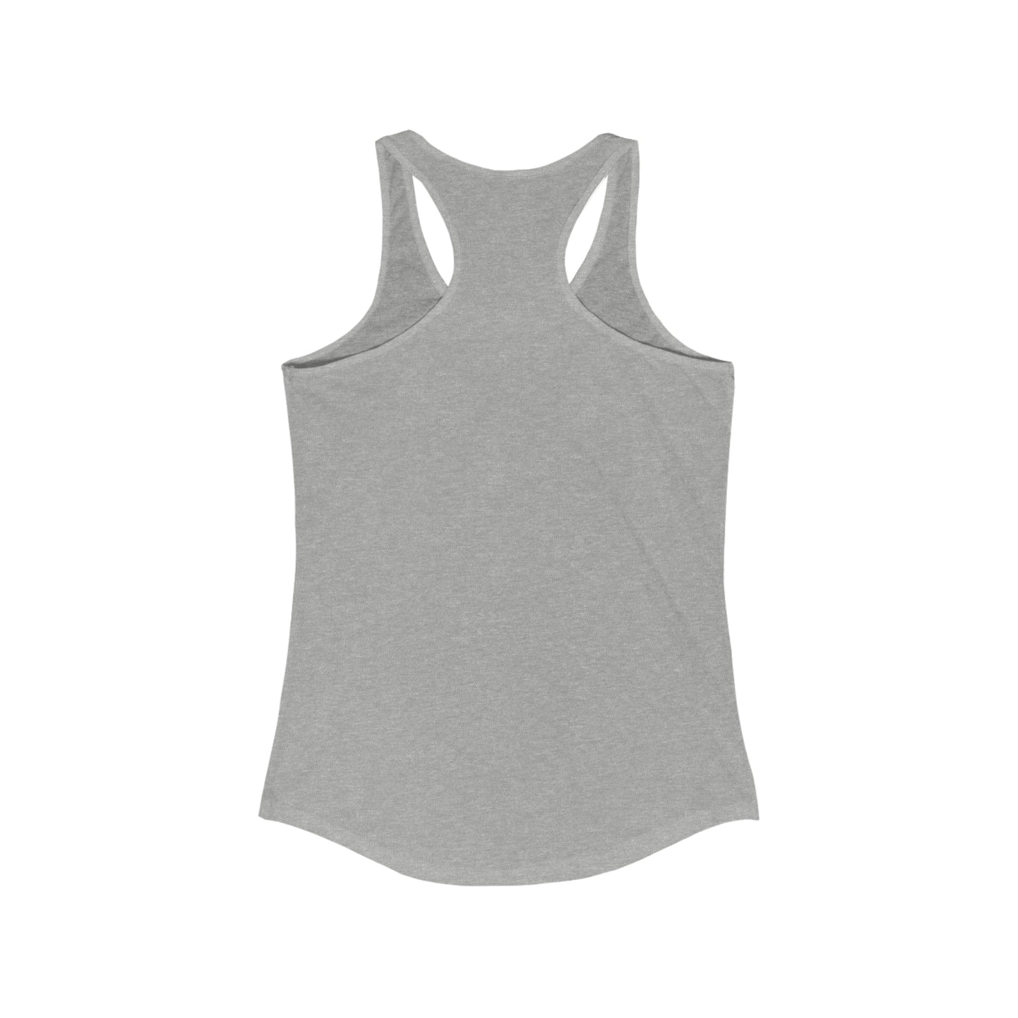 California OG Pogi (white border) - Women's Ideal Racerback Tank