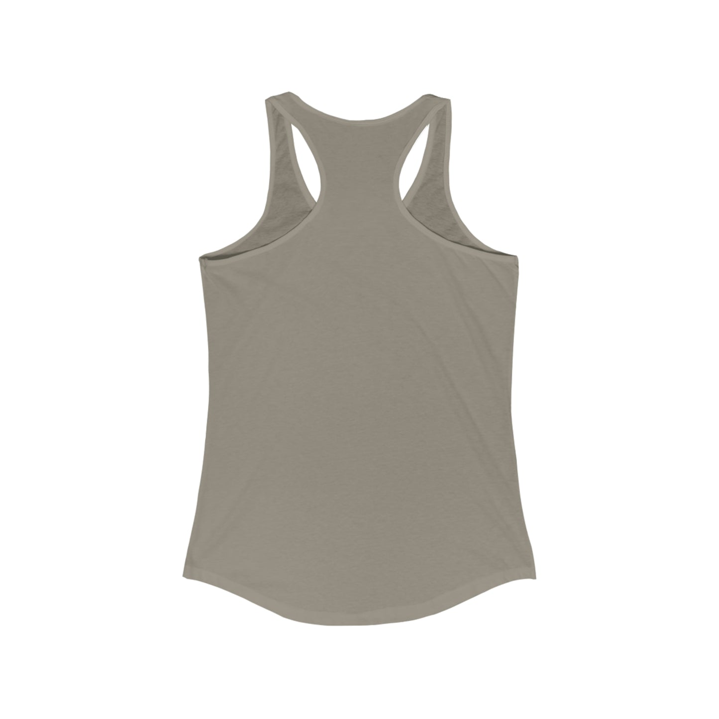 California OG Pogi (white border) - Women's Ideal Racerback Tank