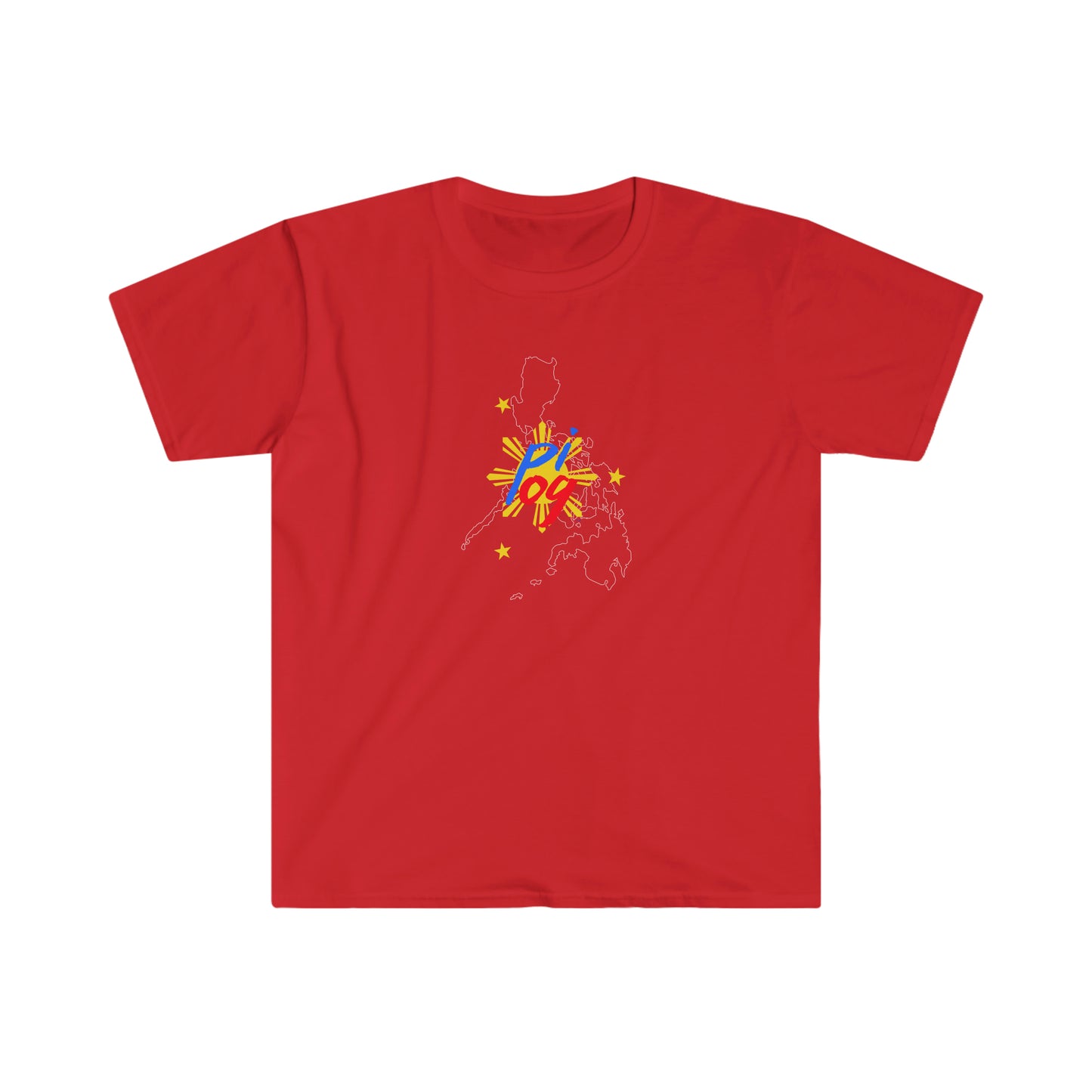 Philippines PI OG (white border) - Unisex Softstyle T-Shirt