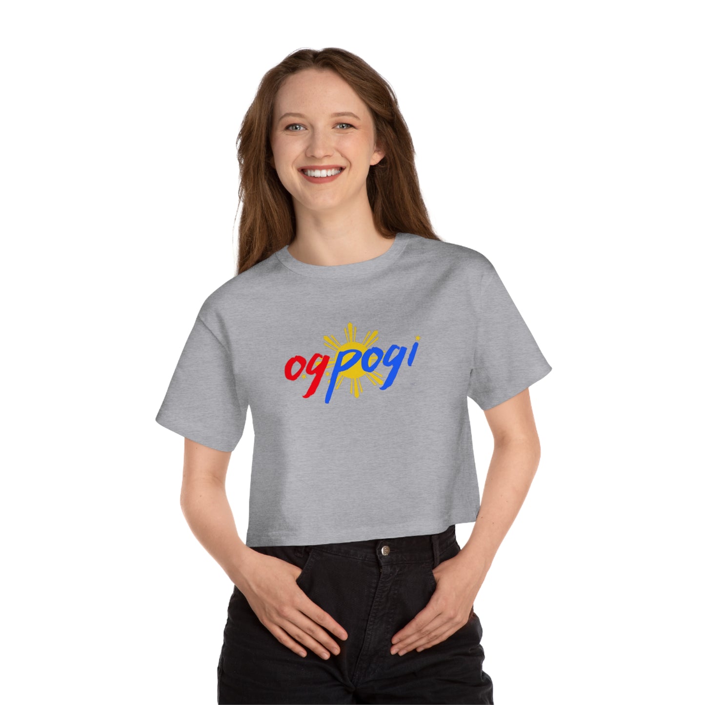 OG Pogi - Champion Women's Heritage Cropped T-Shirt