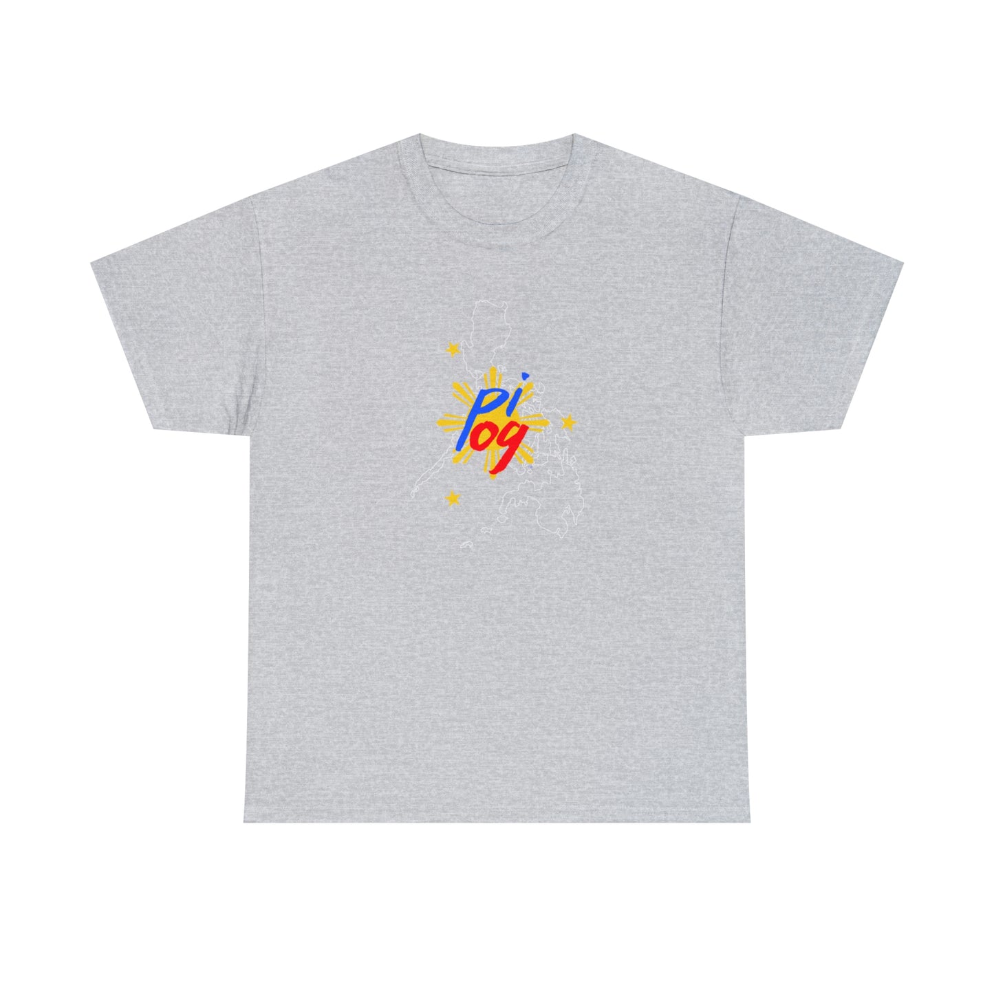 Philippines PI OG (white border) - Unisex Heavy Cotton Tee