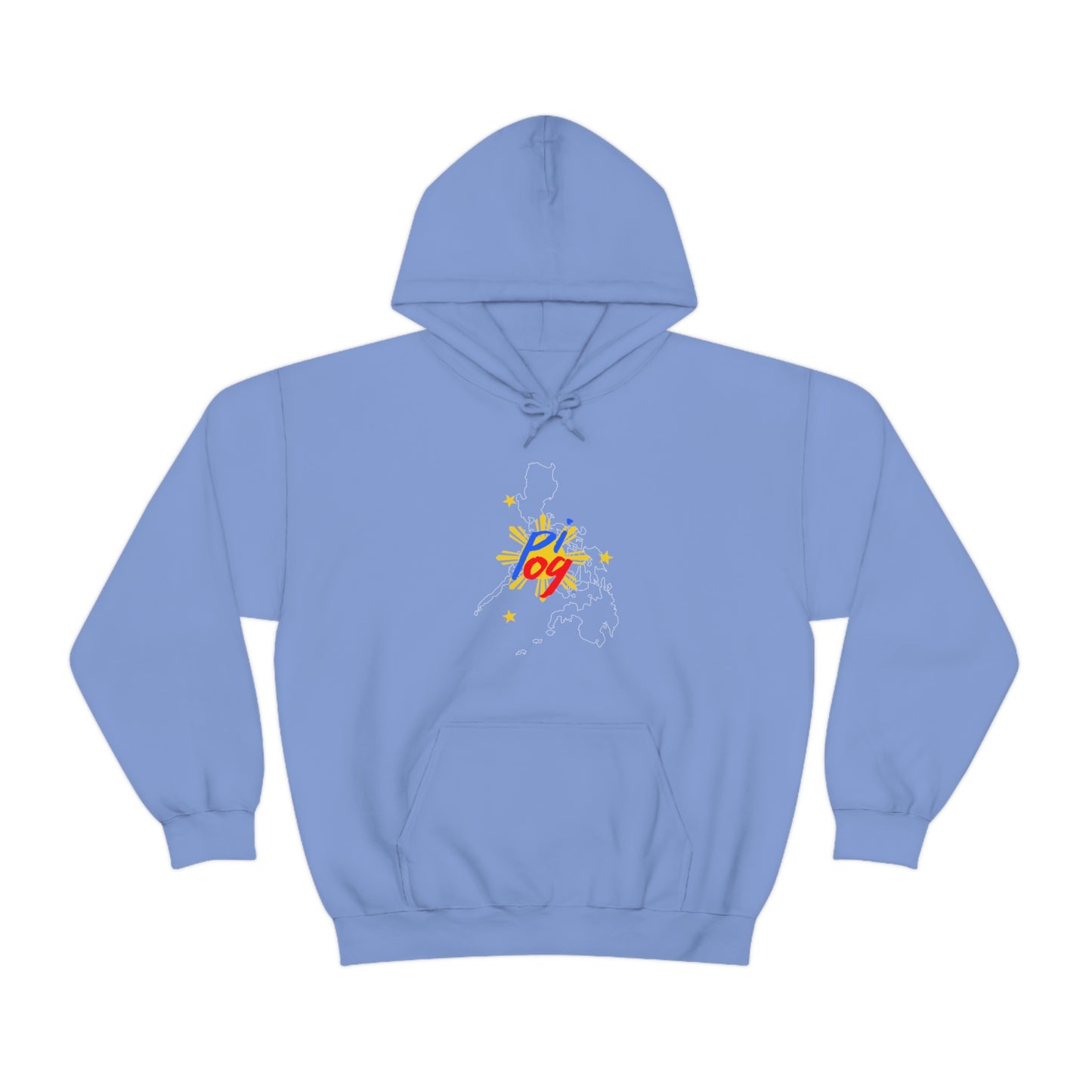 Philippines PI OG (white border) - Unisex Heavy Blend Hooded Sweatshirt