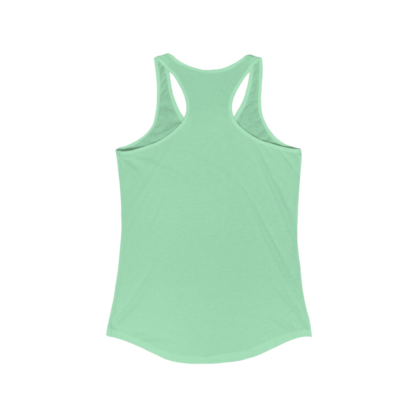 Texas OG Pogi (black border) - Women's Ideal Racerback Tank