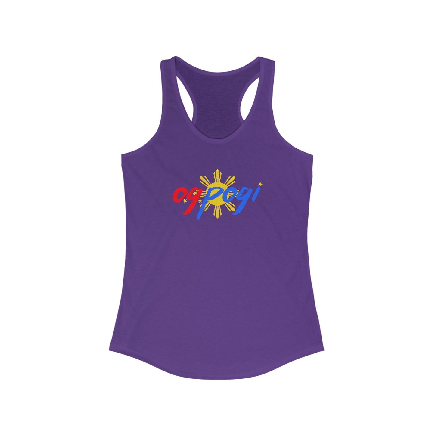 OG Pogi - Women's Ideal Racerback Tank