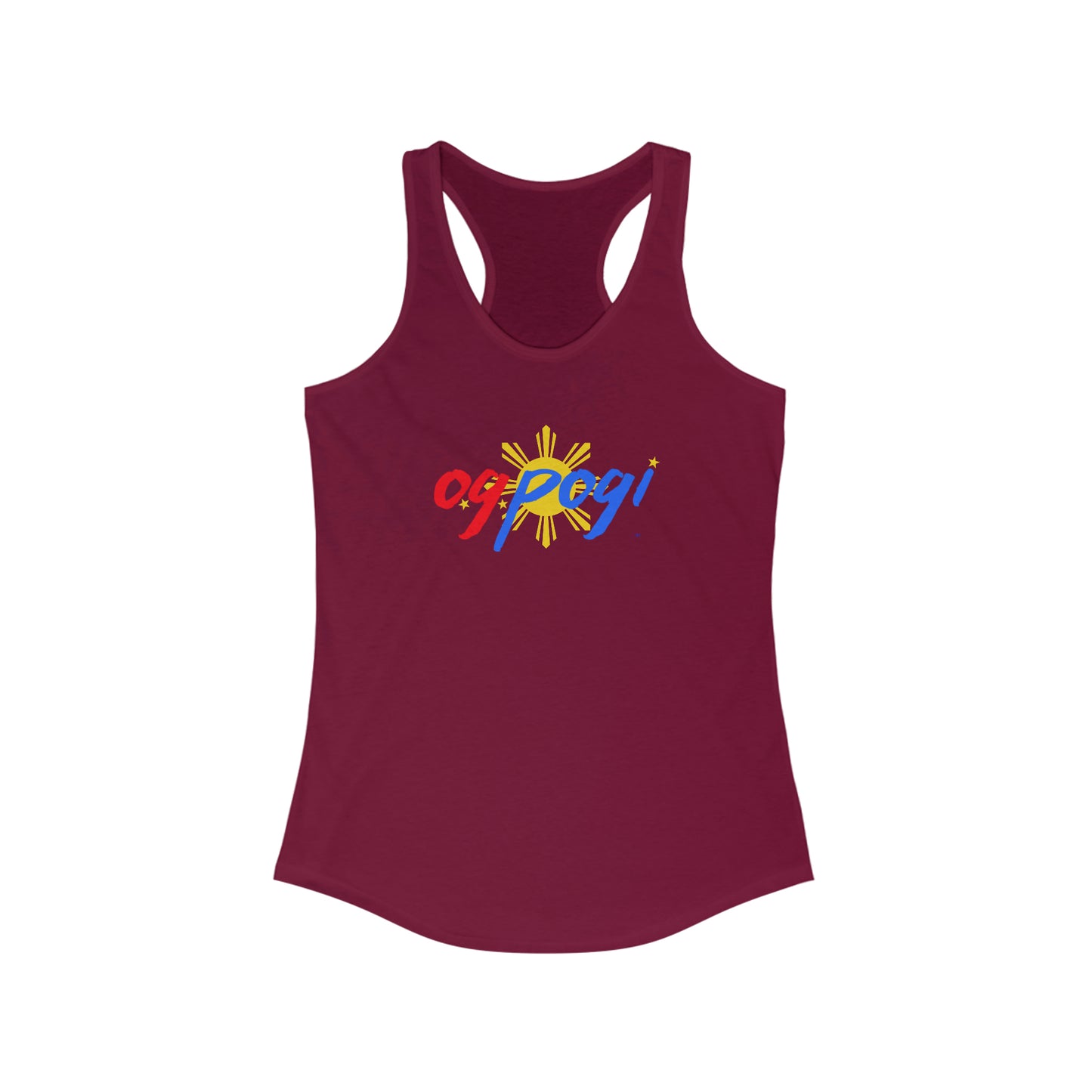 OG Pogi - Women's Ideal Racerback Tank