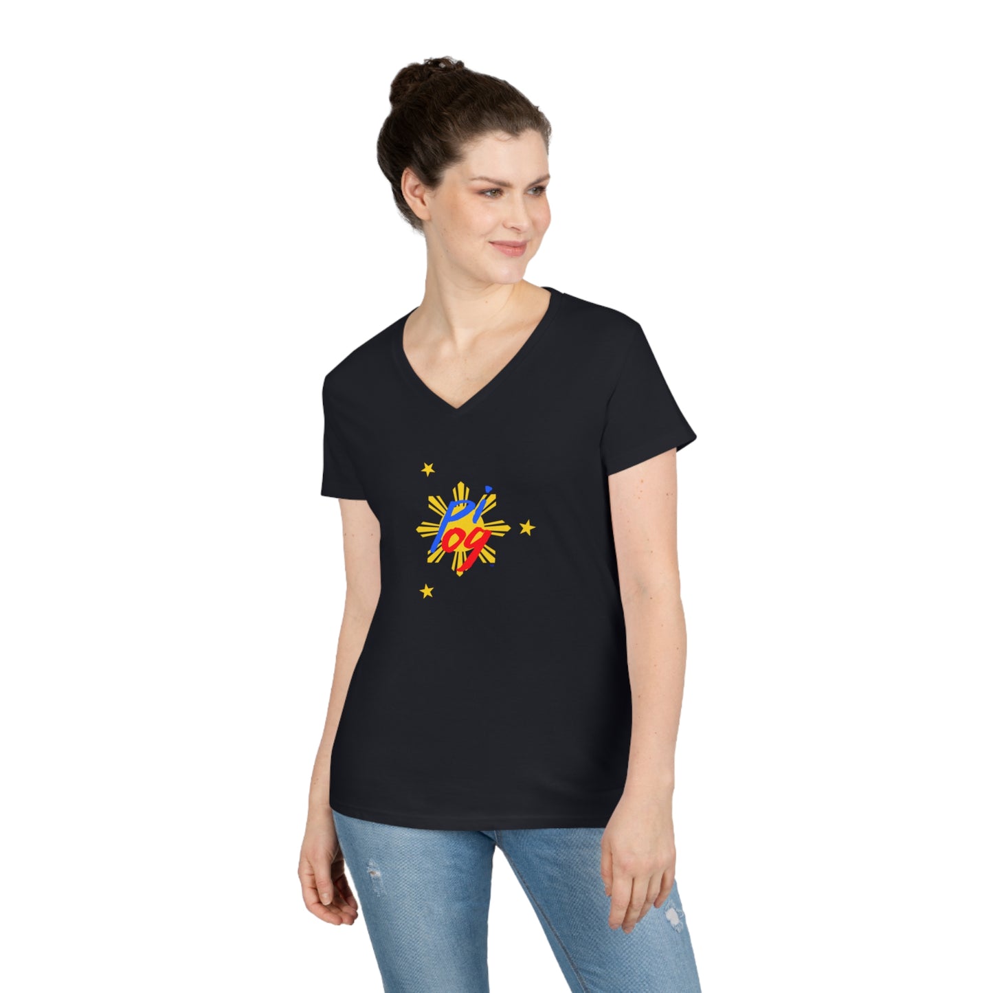 PI OG - Ladies' V-Neck T-Shirt