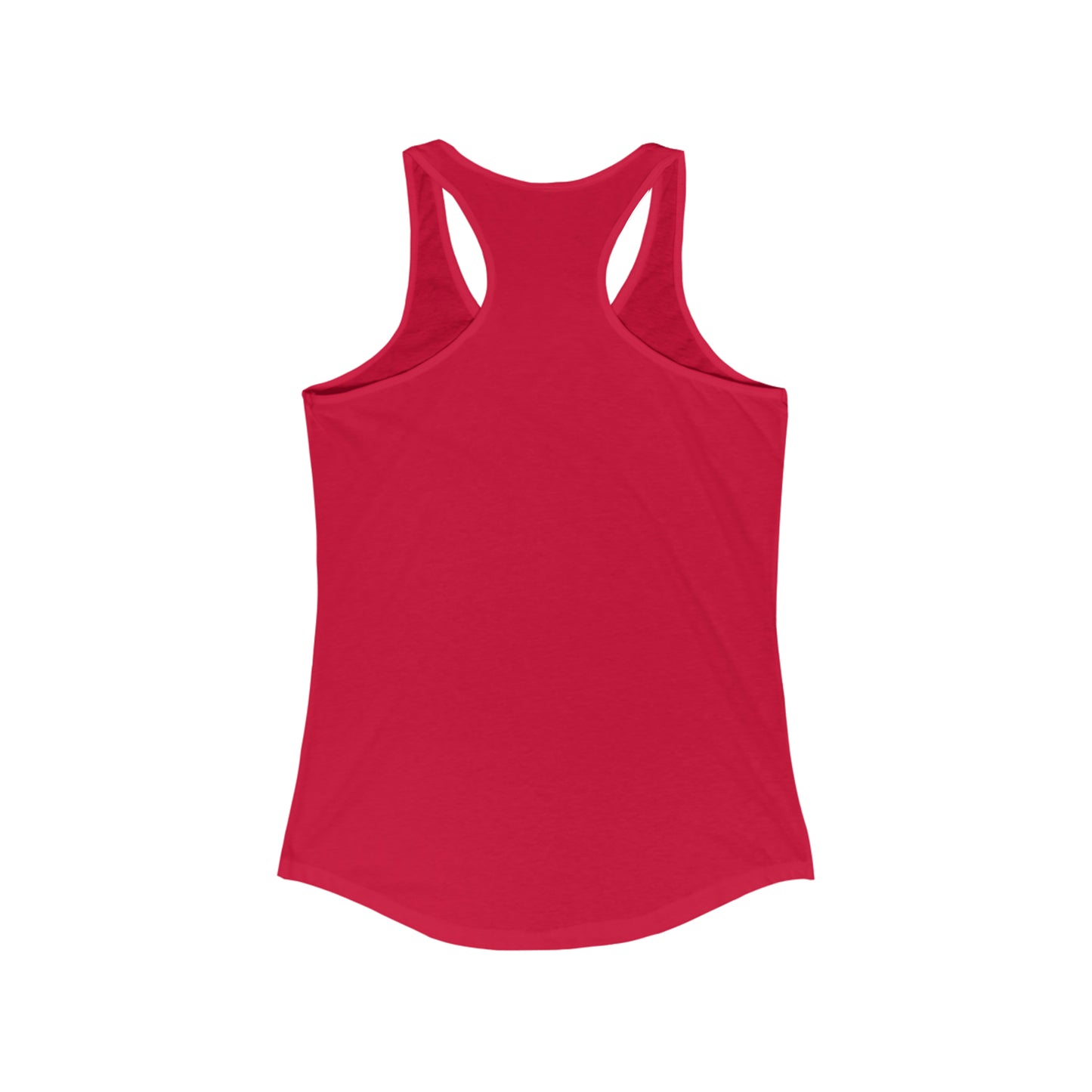 California OG Pogi (white border) - Women's Ideal Racerback Tank